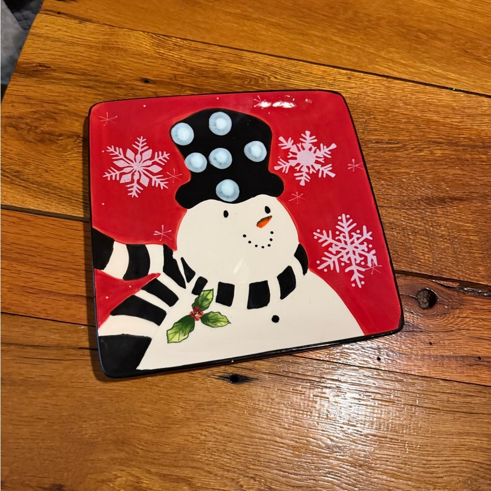 Decorative Christmas dish